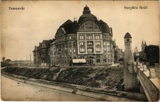 Temesvár, Timisoara; Hungária fürdő. Polatsek kiadása / spa (EK)