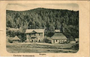 1908 Kovászna, Covasna; Horgász villa. Bogdán F. fényképész (kis szakadás / small tear)