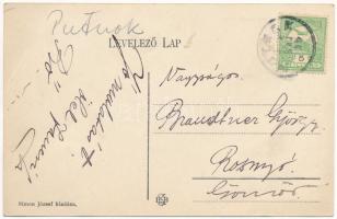 Putnok, Gróf Serényi kastély északi része. Simon József kiadása (EB)