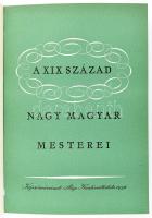 A XIX. század nagy magyar mesterei. Bp., 1956., Képzőművészeti Alap, 4 p. + 20 t. A könyv elején ajá...