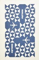 MALÉV női pénztárca, 13x10 cm + magyarkártya, 34 lap (teljes pakli + 2 lap)