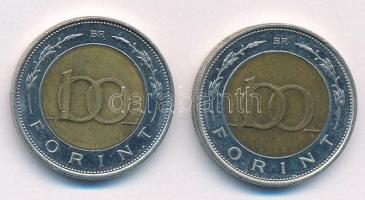 2002. 100Ft "Kossuth" (2x) kapszulában T:2