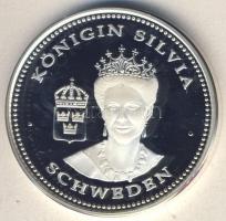 Németország 1993. "Európai monarchiák - Svédország" Ag emlékérem 15g T:PP