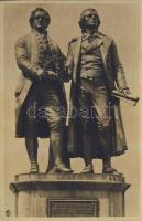 Statue of Schiller and Goethe