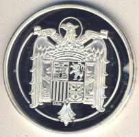 Németország 1982. "Labdarúgó VB-Spanyolország" Ag emlékérem 15g T:PP