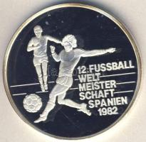 Németország 1982. "Labdarúgó VB-Spanyolország" Ag emlékérem 15g T:PP