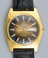 Venus mechanikus karóra, működik, karcos üveg, d: 35 mm