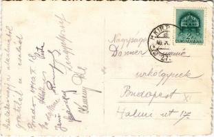 1940 Brád, vasútvonal, iparvasút, vonat / railway line, industrial railway, train. photo (EK)