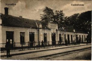 Marosillye, Ilia; vasútállomás / railway station (EK)