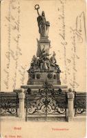 Arad, Vértanú szobor. Ifj. Klein Mór kiadása / statue, monument (Rb)