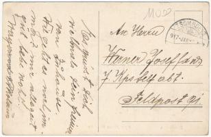 1917 Zsombolya, Hatzfeld, Jimbolia; Kohl János-féle ház, Kohl János, Hummel Albert üzlete. Kohl Jáno...