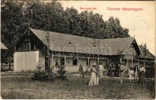 1908 Máriavölgy, Baia Valea Mariei, Valea Maria (Vámfalu, Vama); Bercsényi lak / spa, villa (Rb)