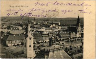 1905 Nagyvárad, Oradea; látkép. Sonnenfeld A. kiadása / general view
