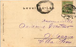 1905 Nagyvárad, Oradea; látkép. Sonnenfeld A. kiadása / general view