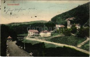 1911 Szováta-fürdő, Baile Sovata; nyaralók. Schuster Emil kiadása / spa, villas (EK)
