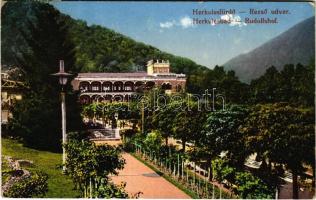 1916 Herkulesfürdő, Herkulesbad, Baile Herculane; Rezső udvar / Rudolfshof / spa, bath, hotel (EK)