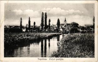 1930 Tapolca, Folyó partján. Löwy B. kiadása (EB)