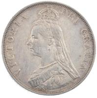Nagy-Britannia 1888. 1Fl Ag "Viktória" (22,63g) T:1- ph.
Great Britain 1888. Florin Ag &q...