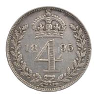 Nagy-Britannia 1895. 4p Ag Viktória (1,87g) T:1-,2 Great Britain 1895. 4 Pence Ag Victoria (1,87g) C:AU,XF Krause KM#778