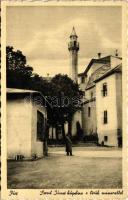 1937 Pécs, Szent János kápolna, török minaret(EK)