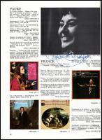 1972 His Master's Voice lemezkiadó francia nyelvű katalógusa (Catalogue Classique La Voix de so...