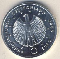 Németország 2005. 10€ Ag "Labdarúgó VB" T:BU
