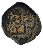 Spanyolország ~1641-1659. 8m billon spanyol hajópénz T:2- patina
Spain ~1641-1659. 8 Maravedis bill...