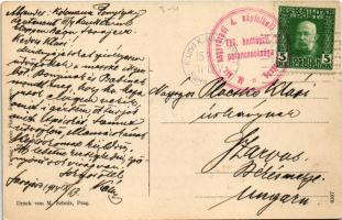 1914 Sarajevo, Residencija Reis ul-uleme + "K. und K. Milit. Post Sarajevo" + "M. kir...