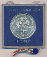 1978. 200Ft Ag "Első magyar aranyforint" plombált, "MNB" plasztiktokban T:BU kis...