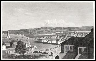 cca 1850 Iasi, Jasi, Jassy, Jászvásár látképe Acélmetszet / View of Iasi Steel plate engreaving in p...