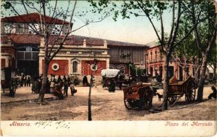 1907 Almería, Plaza del Mercado / market square (EM)