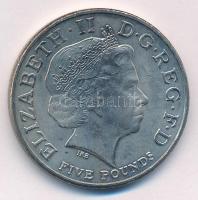 Nagy-Britannia 2005. 5P Cu-Ni "A Trafalgari csata 200. évfordulója" forgalomba nem került ...