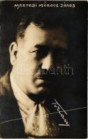 1924 Martosi Mórocz János (1879-1944) író, újságíró. Pályáját vándorszínészként kezdte. Hátoldalon aláírása. photo
