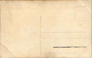 Császári és Királyi Haditengerészet Dunaflottilla monitorja a Dunán / K.u.K. Kriegsmarine Donauflott...