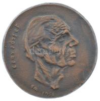 Borsos Miklós (1906-1990) 1958. Egry József egyoldalas öntött bronz emlékérem (89mm) T:1- / Hungary 1958. József Egry one-sided cast Br commemorative medallion (89mm) C:AU