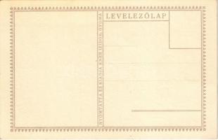 Boldog Karácsonyt! Nyomtatta és kiadja Kner Izidor, Gyoma / Hungarian art postcard with Christmas gr...