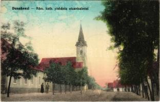 1931 Dunakeszi, Római katolikus plébánia és utca (EK)