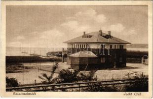1930 Zamárdi, Balatonzamárdi; Jacht Club (Rb)