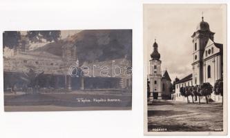 22 db RÉGI csehszlovák város képeslap / 22 pre-1945 Czechoslovakian town-view postcards