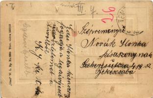 Temesvár, Timisoara; Ferenc József színház, villamos. W.L. Bp. No. 6660. 1910/13. / Franz Josef Thea...