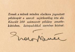 Erdős Renée: Alkotók. A szerző által aláírt. Bp., [1922], Fővárosi Könyv- és Lapkiadó Rt., 146 p. Az...