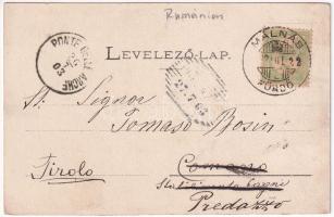 1903 Málnásfürdő, Malnas Bai; Margit kút, Hideg Herkules fürdő, vasúti híd, gőzmozdony, vonat. Benkő...