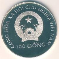 Vietnam 1989. 100D Ag "Olimpia-evezés" T:PP Csak 10.000db!