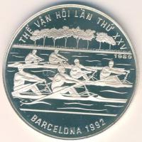 Vietnam 1989. 100D Ag "Olimpia-evezés" T:PP Csak 10.000db!