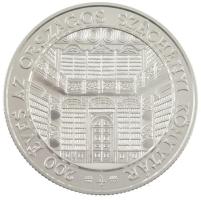 2002. 3000Ft Ag "200 éves az Országos Széchenyi Könyvtár" tokban, tanúsítvánnyal T:BU 
Ad...