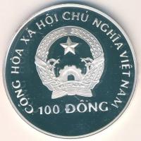 Vietnam 1988. 100D Ag "Mexikói Labdarúgó VB-játékos" T:PP