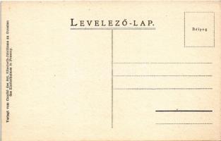 Pozsony, Pressburg, Bratislava; Die liebe heilige Elisabeth verlässt Pozsony 1211. Verlag von Comité...