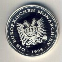 Németország 1993. "Európai monarchiák - Nagy-Britannia" Ag emlékérem 15g T:PP