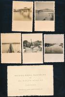 cca 1942 A 101. légvédelmi század 4. ütege által kezelt 36. M. 40 mm-es Bofors gépágyú az Északi öss...