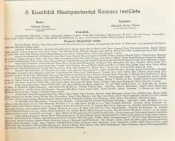 A Kisalföldi Mezőgazdasági Kamara 1942. évi jelentése. Sztrázsik Andor Dénes m. kir. gazdasági főtan...